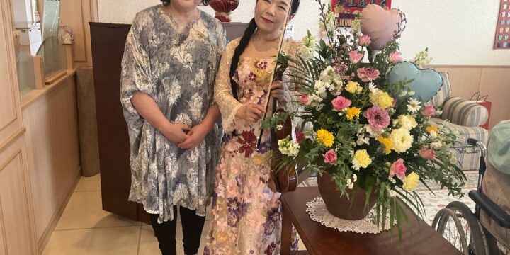 3/26(木)緩和ケア病棟にて「音楽」の宅配便♪春のコンサートを開催❣️