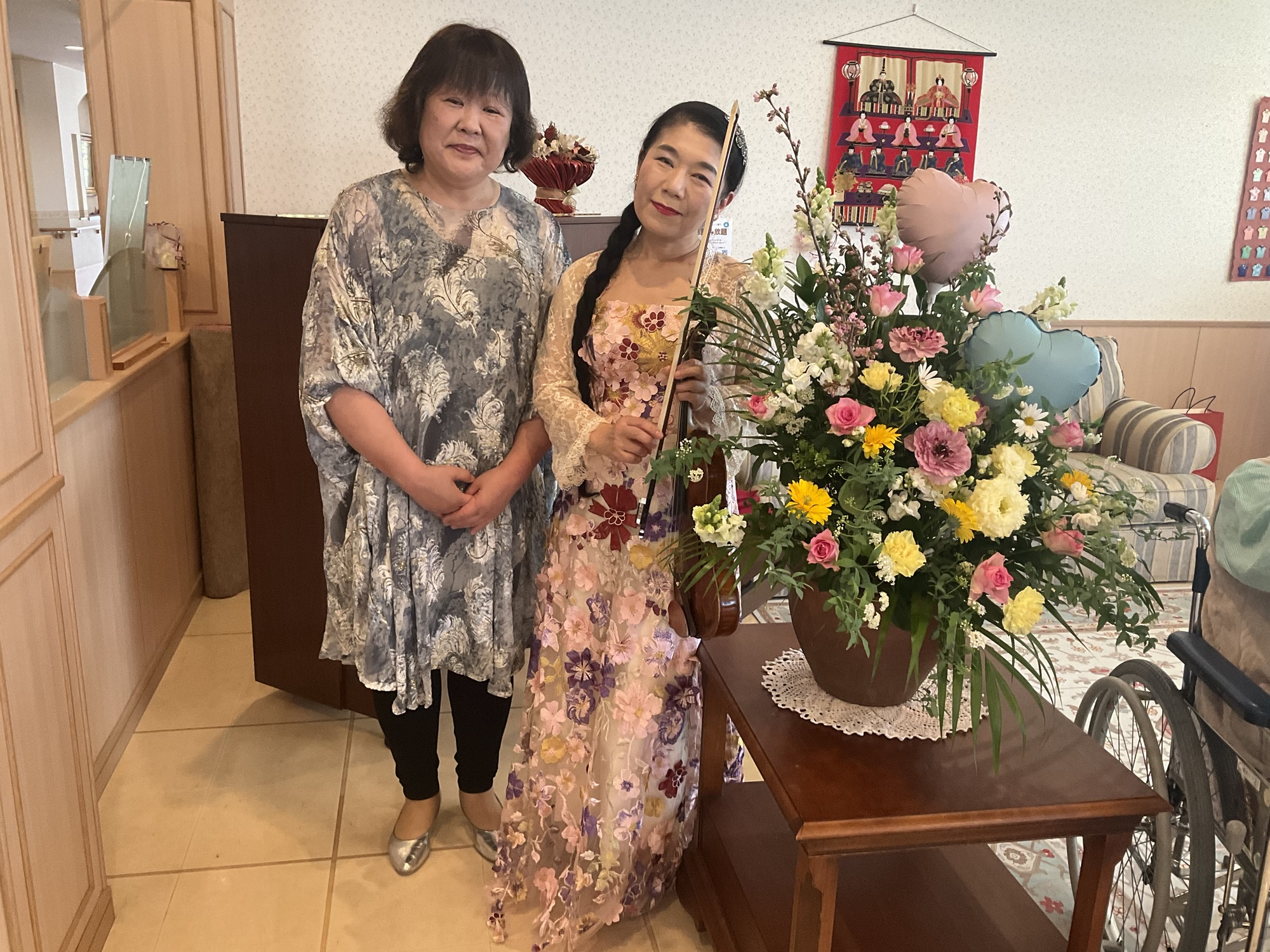 3/26(木)緩和ケア病棟にて「音楽」の宅配便♪春のコンサートを開催❣️